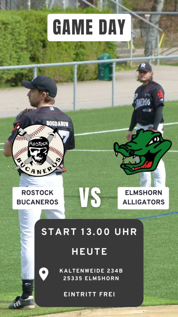 Baseball shbv landesliga rostock bucaneros vs elmshorn alligators vorankuendigung